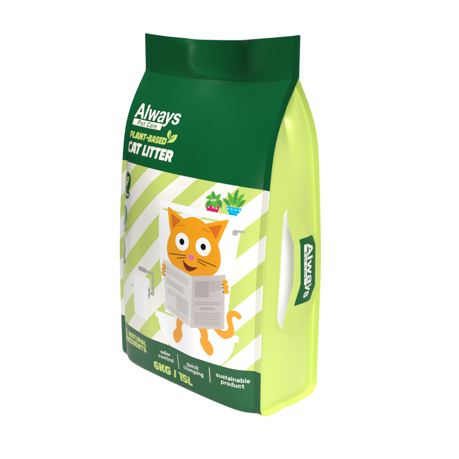 Always Cat Litter Areia biodragrad&aacute;vel para gatos, , large Imagem n&uacute;mero 1